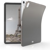 kwmobile Hoes voor Apple iPad Air 4 (2020) - Siliconenhoes voor tablet in zwart / transparant - Tablet cover