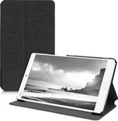 kwmobile hoes voor Huawei MediaPad M3 8.4 - Slanke tablethoes met standaard - Tablet cover in antraciet / zwart
