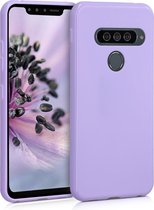 kwmobile telefoonhoesje voor LG G8s ThinQ - Hoesje voor smartphone - Back cover in lavendel