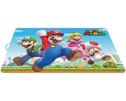 Super Mario - 42x28 cm - Onderleger - Eten en Knutsel Placemat
