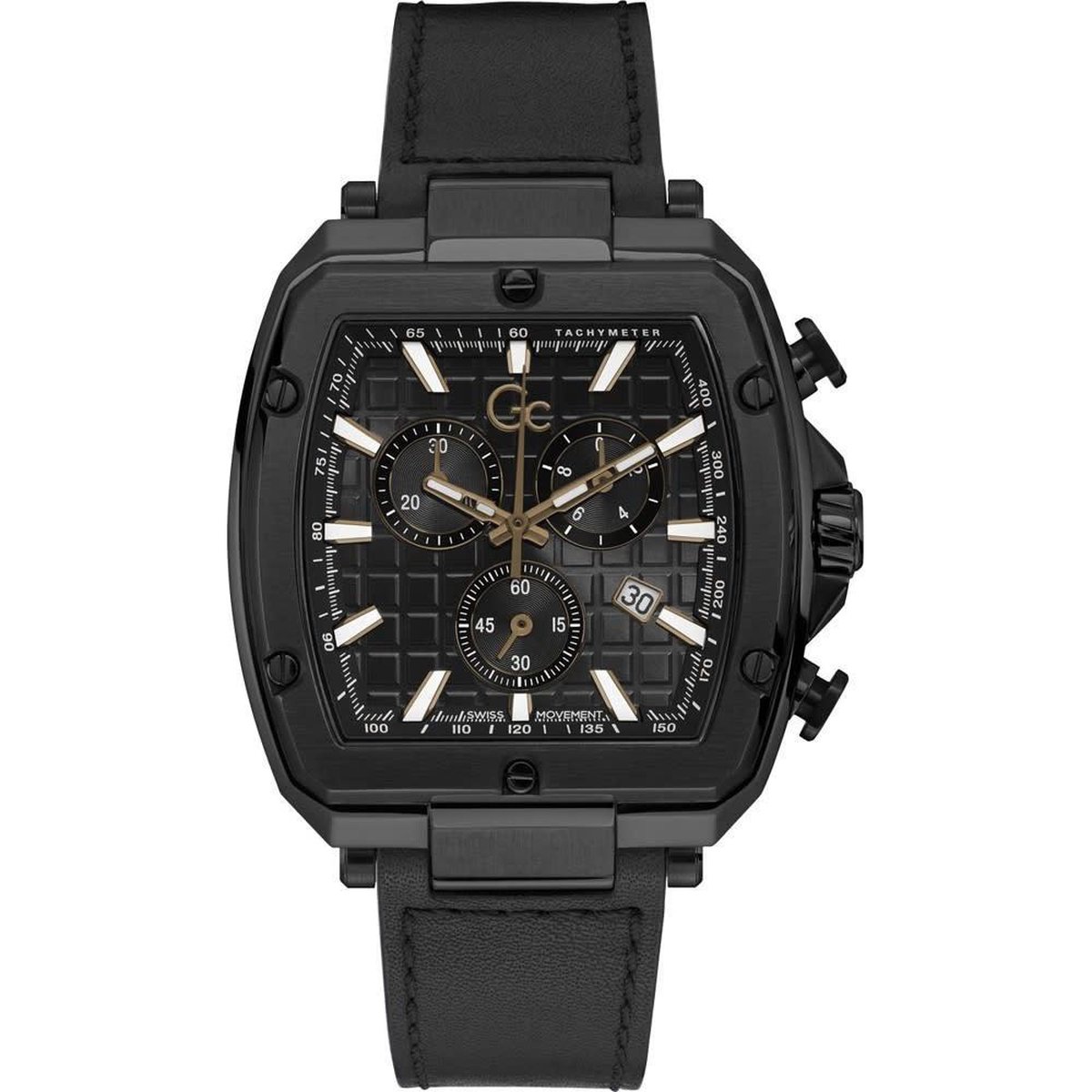 Gc Watches Gc Spirit Tonneau Y83003G2MF Volwassenen Horloge 44mm