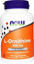L-Ornithine 500mg - 120 veggie caps