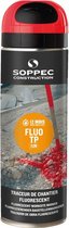 Soppec Fluo TP fluorescerende markeerverf, rood, 500 ml