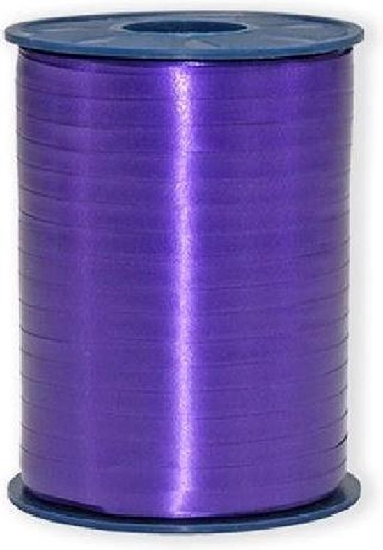 Polyband lint ballonlint 500 m 5mm paars Purple Curling Ribbon .