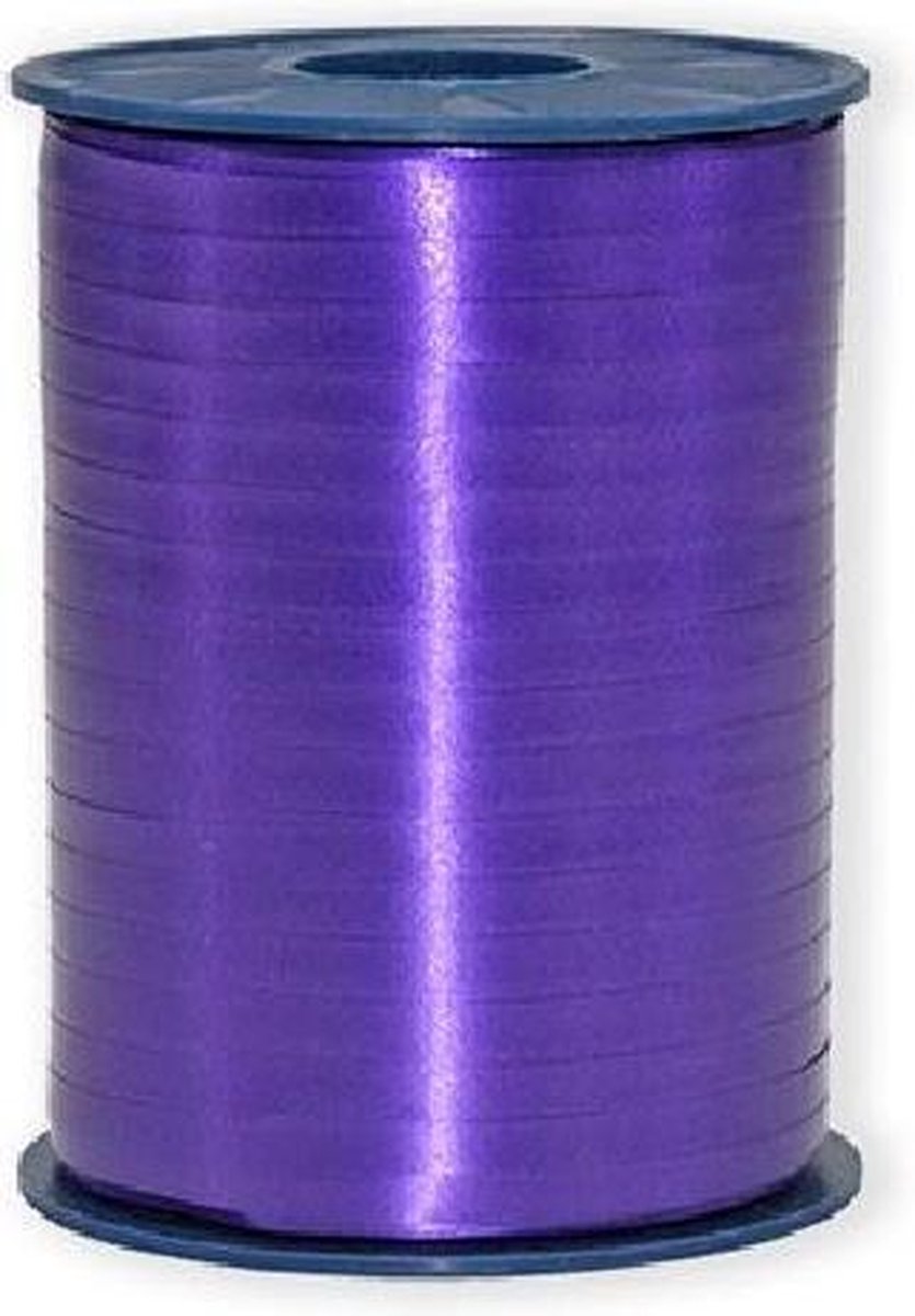 Polyband lint ballonlint 500 m 5mm paars Purple Curling Ribbon . - Apac