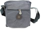 Massi Miliano Reistas Unisex Crinkle-Nylon Grijs  ( KP0101-25)