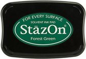 Stazon sneldrogend stempelkussen Forest Green