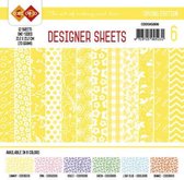 Card Deco - Designer Sheets - Spring Edition kanariegeel