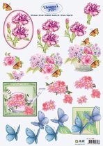 3D Knipvel - Donna - Bloemen 2