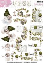 Garden Flowers Romance 3D-Knipvel Precious Marieke 10 stuks
