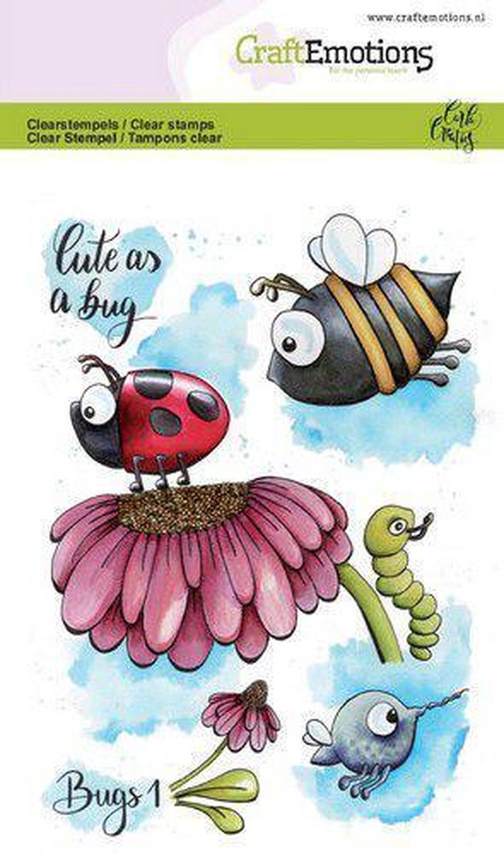 Clearstamps A6 - Bugs 1 Carla Creaties