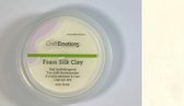 CraftEmotions Silk foam clay - wit 28gr Air dry