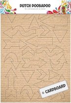 Dutch Doobadoo Dutch Cardboard art pijlen A5