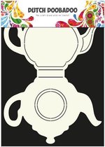 Dutch Doobadoo Dutch Card Art theepot A4 2x 13.5x20 centimeter   470.713.500