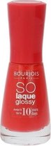 Bourjois So Laque Glossy Nagellak Voor Vrouwen 02 Prepp Hibiscus - Intense Kleur en Langdurige Glans