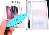 Samsung Galaxy S20 plus liquid Curved Tempered Glass full cover met UV lampj