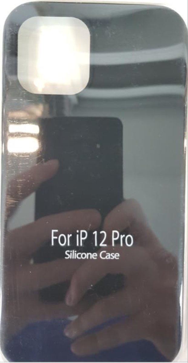 TF Cases | Apple iPhone 12 pro max | Zwart | silicone| back hoesje | High Quality | Comfortabel