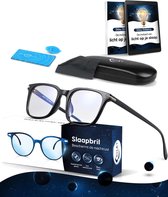 Diley Dreams Blauw Licht Filter Bril tegen Vermoeide Ogen – Blue Light Glasses – Computerbril – Unisex – Zwart