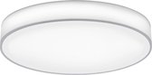 LED Plafondlamp - Plafondverlichting - Trinon Lanago - 60W - Aanpasbare Kleur - Rond - Mat Wit - Textiel