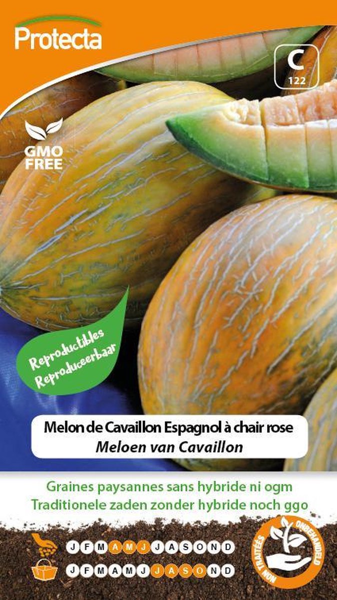 Protecta Groente zaden: Meloen van Cavaillon
