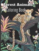 Forest Animals Coloring Book.
