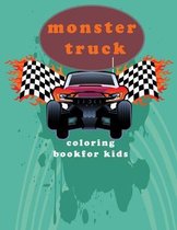 monster truck coloring book for kids