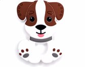 Funnies slab sand (set van 3) met bijtring hondje