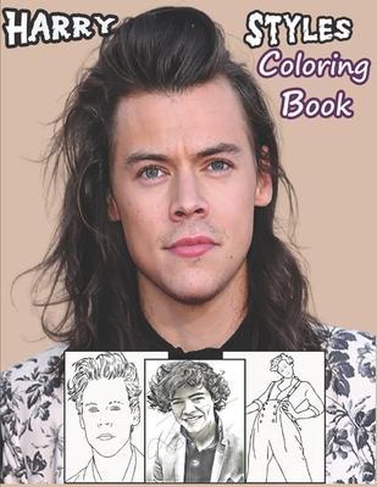 Harry Styles Coloring Book, Pcs Drawing 9798712275854 Boeken