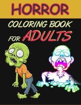 Horror Coloring Book For Adults