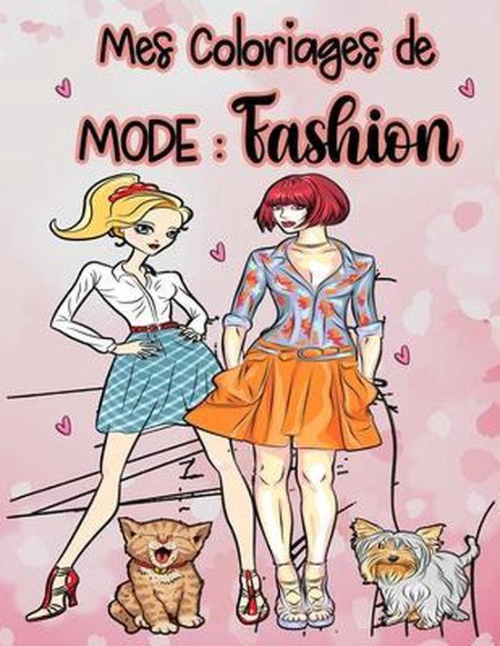 mes coloriages de mode FASHION - cover