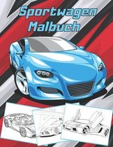 Sportwagen Malbuch