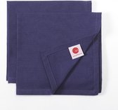 TINT UNI SET 2 SERVETTEN 45X45 INK