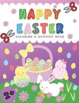 Happy Easter Coloring & Activity Book