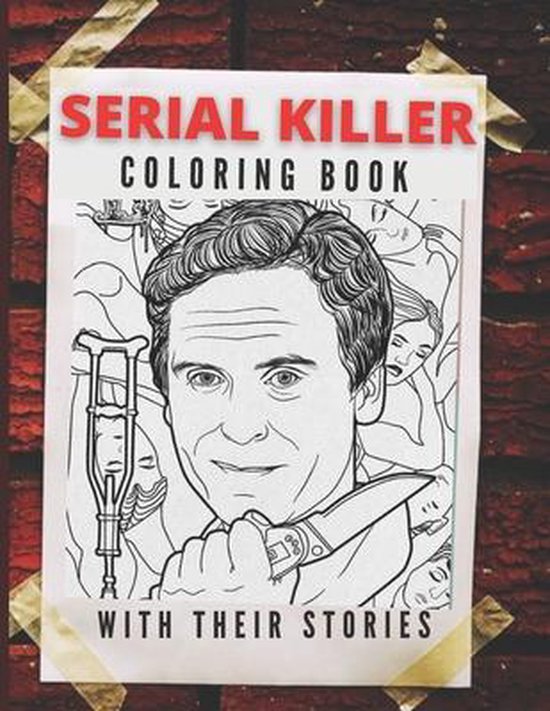 Serial Killer Coloring Book with their stories, Carmen Clara