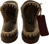 MOU | Kids Summer Eskimo Boot | Suede Grijs | Maat 34