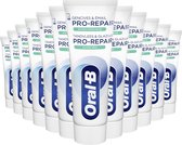 Bol.com 12x Oral-B Tandpasta Pro-Repair Tandvlees & Glazuur Extra Fris 75 ml aanbieding