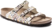 Birkenstock Florida Dames Slippers Vegan Mocha Narrow-fit Maat 35