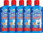 Crystale - Wasmachinereiniger - 5 x 500 ML - Voordeelverpakking