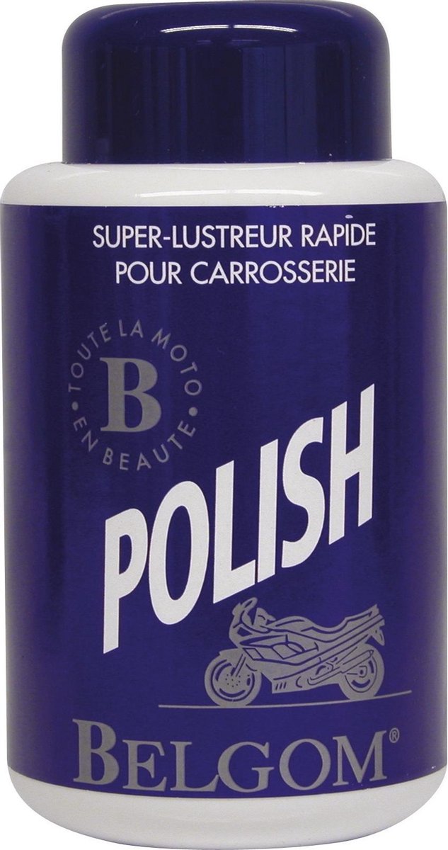 Belgom Chrome Polish 250 ml - Nettoyant Chrome - Poli moteur