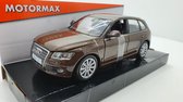 Audi Q5 Bruin metallic 1:24 MotorMax