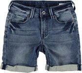 Indian blue jeans sweat denim stretch short jongen - Maat 128