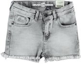 Crush denim daisy grijs denim stretch short meisje - Maat 122