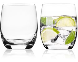VacuVin Waterglazen Set - Tumbler Glazen - Drinkglazen - Set van 2 stuks - 30 cl - Kristalglas - Vaatwasserbestendig