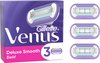 Gillette Venus Deluxe Smooth Swirl Scheermesjes Voor Vrouwen - 3 Navulmesjes