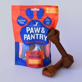 Paw & Pantry - Huidvrij kauwbot rund - Hondensnacks - 19 cm - Kauwstaaf hond - Hondenbot - Kauwbotten hond