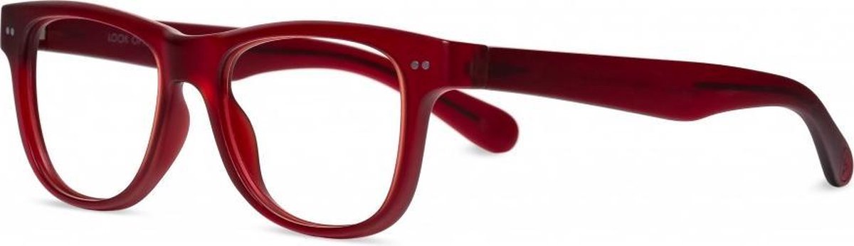LookOptic Leesbril Sullivan +2.50 Crimson - Rechthoekig