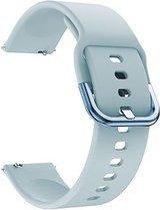 Horlogeband van Siliconen voor Ticwatch 2 / S / S2 / Pro | 22 mm | Horloge Band - Horlogebandjes | Lichtblauw