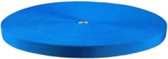 10 meter Tassenband 20mm breed - Blauw - Polypropyleen - 2,1mm dik