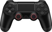 Siliconen Joystick Caps - Duimgrepen - Extra Grip - Zwart Rood - Key Bescherming - Thumb Sticks - 2 Stuks - Sony PS4 - Xbox