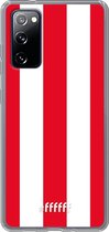 6F hoesje - geschikt voor Samsung Galaxy S20 FE - Transparant TPU Case - Sparta Rotterdam #ffffff